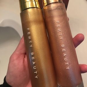 Bundle of 2 Fenty Beauty Body Lava bottles